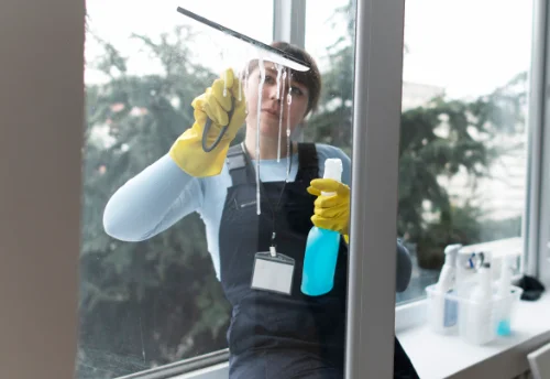 Nettoyage de vitres intérieures et extérieures à Novillard